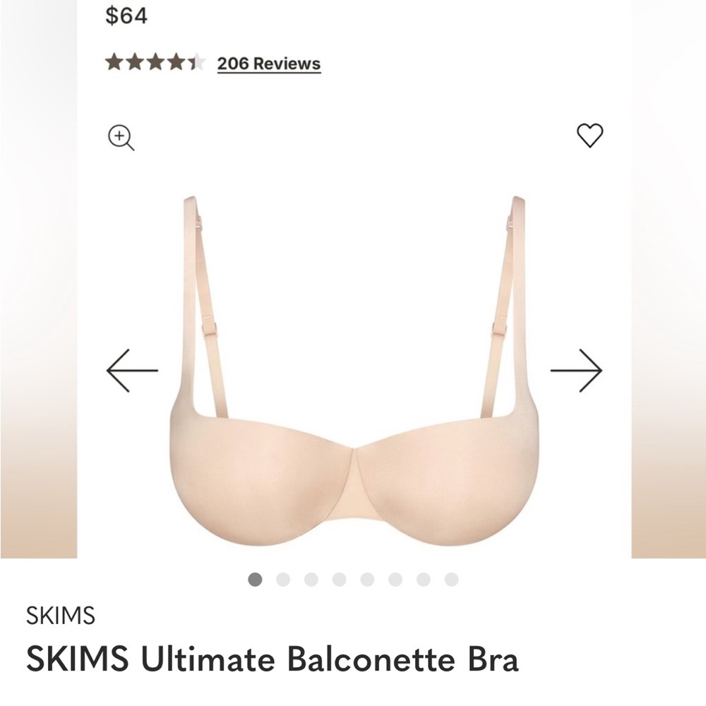 SKIMS Ultimate Balconette Bra - Nude